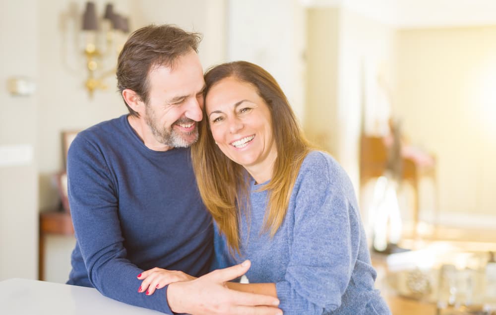 Laser vein removal helped ease the signs of varicose veins for this couple